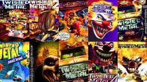 Эволюция Серии Игр Искореженный Металл - The Evolution of TWISTED METAL Games (1995-2015)