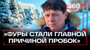 Последствия снегопада: как Подмосковье боролось с пробками на МКАД. Мурашов