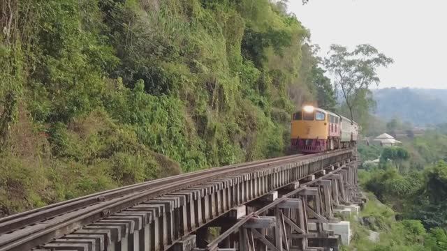 Гл.1 Death railway Kanchanaburi дорога смерти в Канчанабури Таиланд