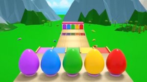 Волшебный мультик! Экскаватор играет мяч, веселая затея