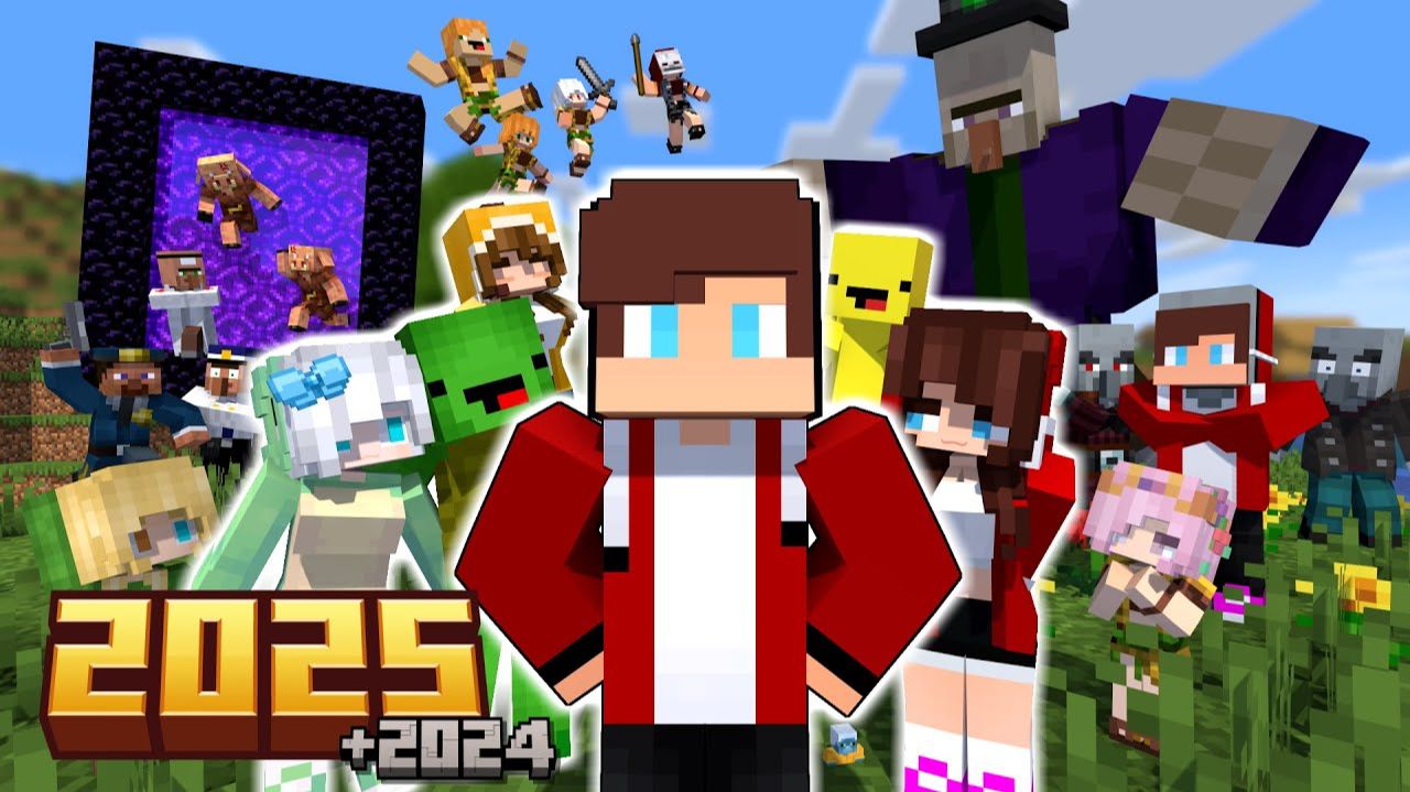 Приключения Джей Джей (Лучшие мультфильмы) - Майнкрафт Анимация смотреть онлайн