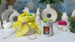 АРОМАЛАМПА из ПЕСКОБЕТОНА для МЕЛТС.