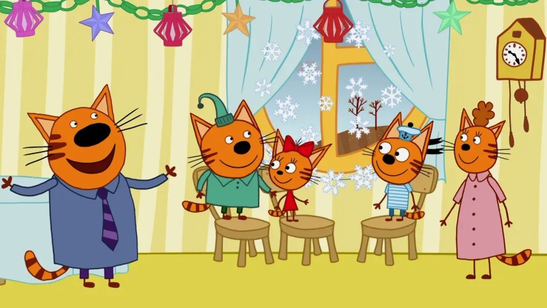 Три кота - Большой сборник три кота Мультфильмы для детей - Смотреть мультики три кота смотреть онлайн