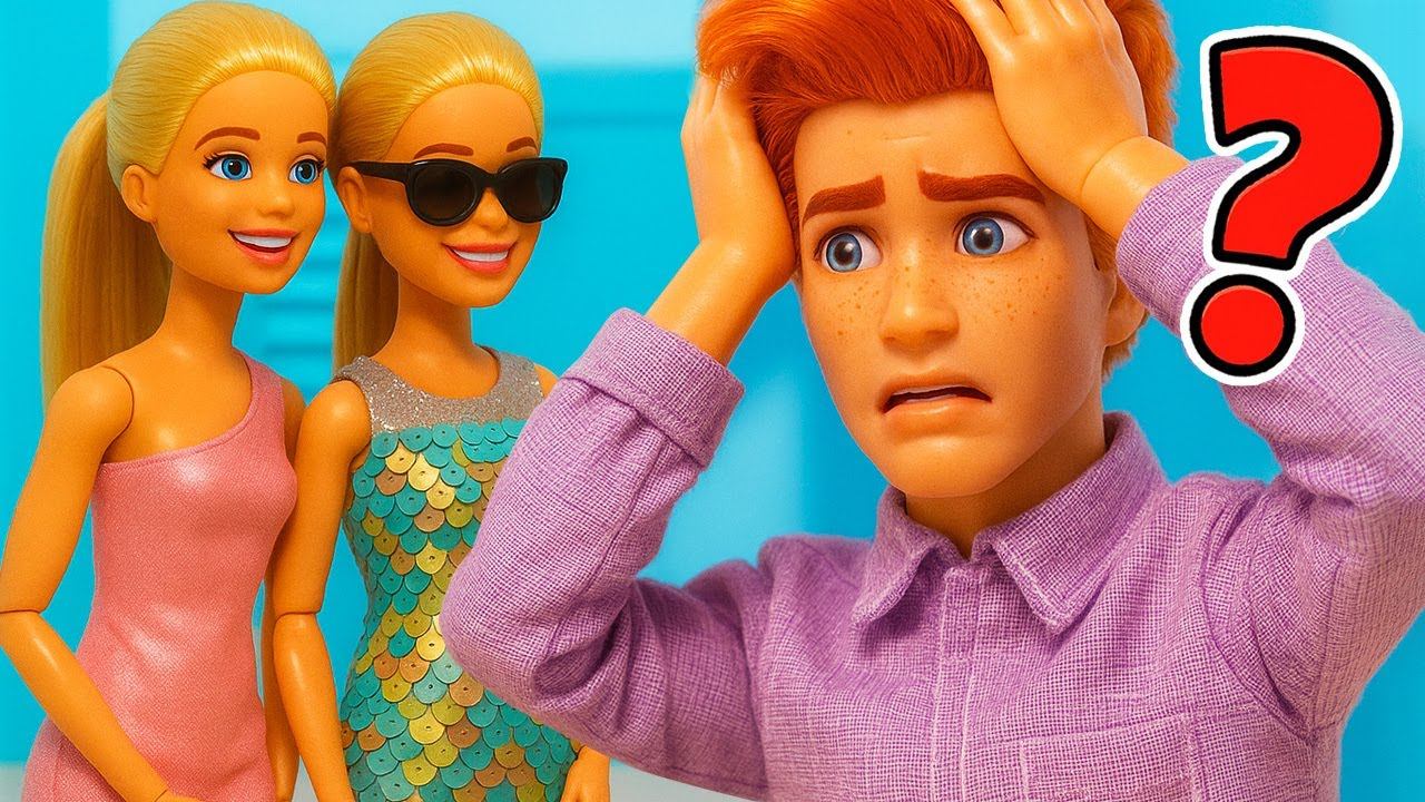 КТО ИЗ НИХ НАСТОЯЩАЯ БАРБИ?! Воровка ПРИТВОРИЛАСЬ Барби! смотреть онлайн