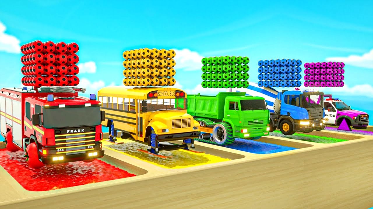 Веселые мультфильмы для детей про машинки. Веселые песенки для малышей. Забавные машинки для детей смотреть онлайн