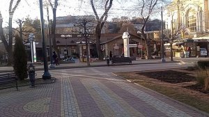 Кисловодск. Курортный бульвар зимой! +12. 29.01.2026 год.
