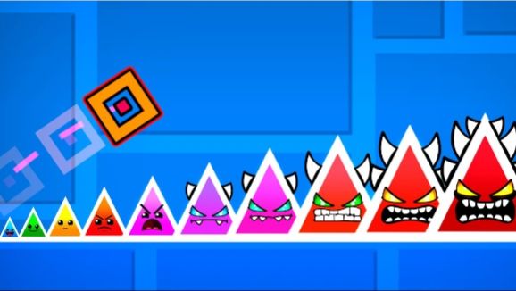 Geometry Dash но УРОВНИ УСЛОЖНЯЮТСЯ Каждую Минуту [get.gt] смотреть онлайн