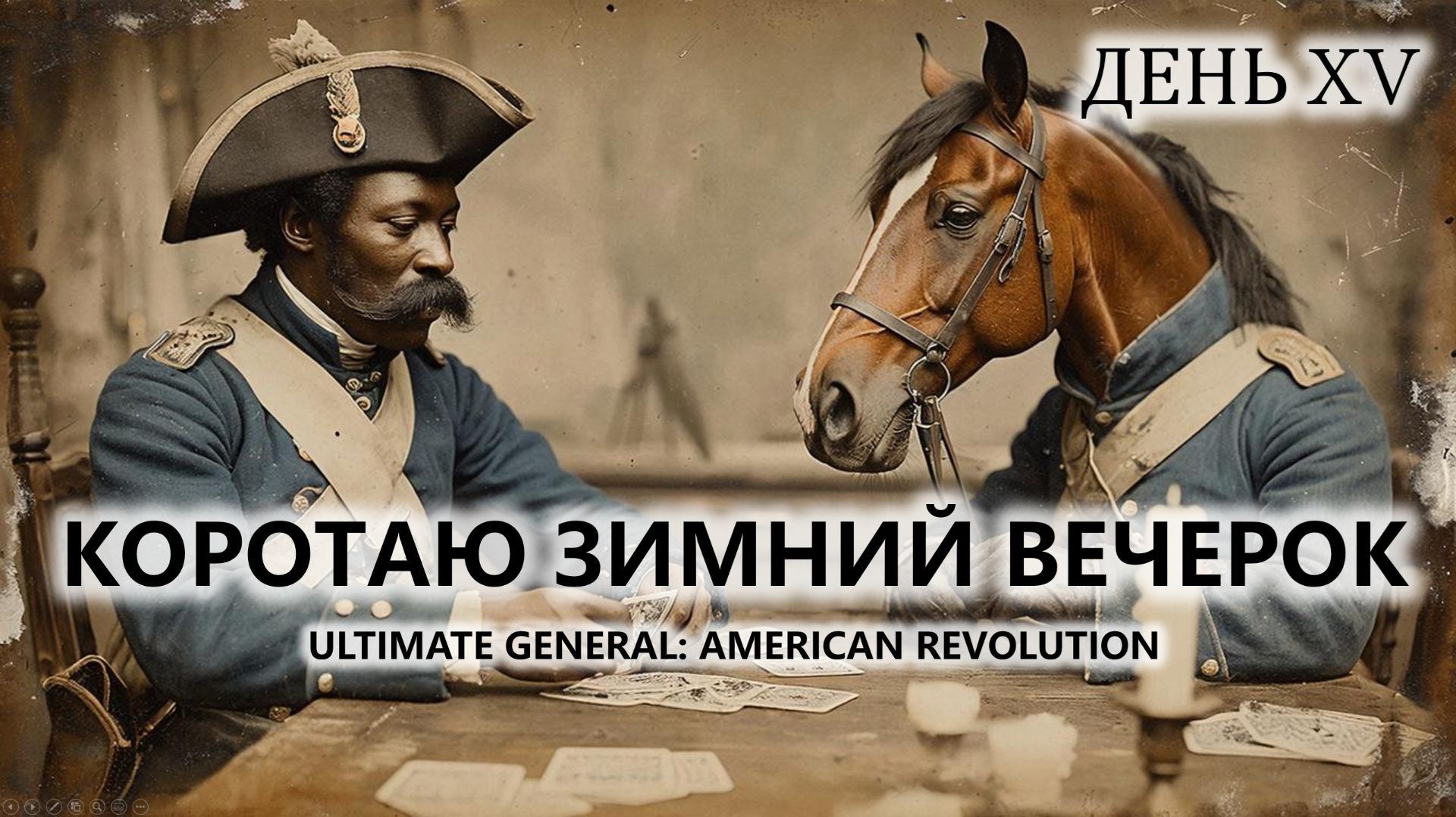 🔥КОРОТАЮ ЗИМНИЙ ВЕЧЕРОК I №15 | Ultimate General: American Revolution смотреть онлайн