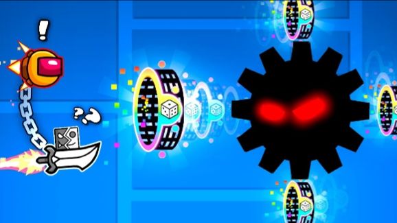 СМЕРТЕЛЬНАЯ СВЯЗЬ на СЛУЧАЙНЫХ ПОРТАЛАХ в Geometry Dash [get.gt] смотреть онлайн