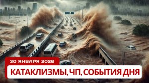 Новости Сегодня 30.01.2026 - Катаклизмы, ЧП, События дня | Россия Индия Европа Китай США