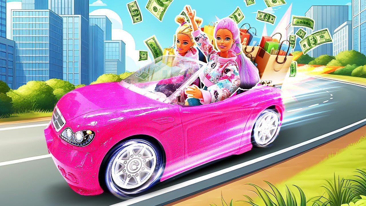 Барби и её подруги потратили все деньги, а Кен не смог заплатить в кафе смотреть онлайн