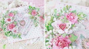 Никогда не устану делать нежные и милые открытки 🥰 Открытка с цветами из фоамирана