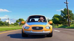 Весёлые приключения за рулём! Мультфильм