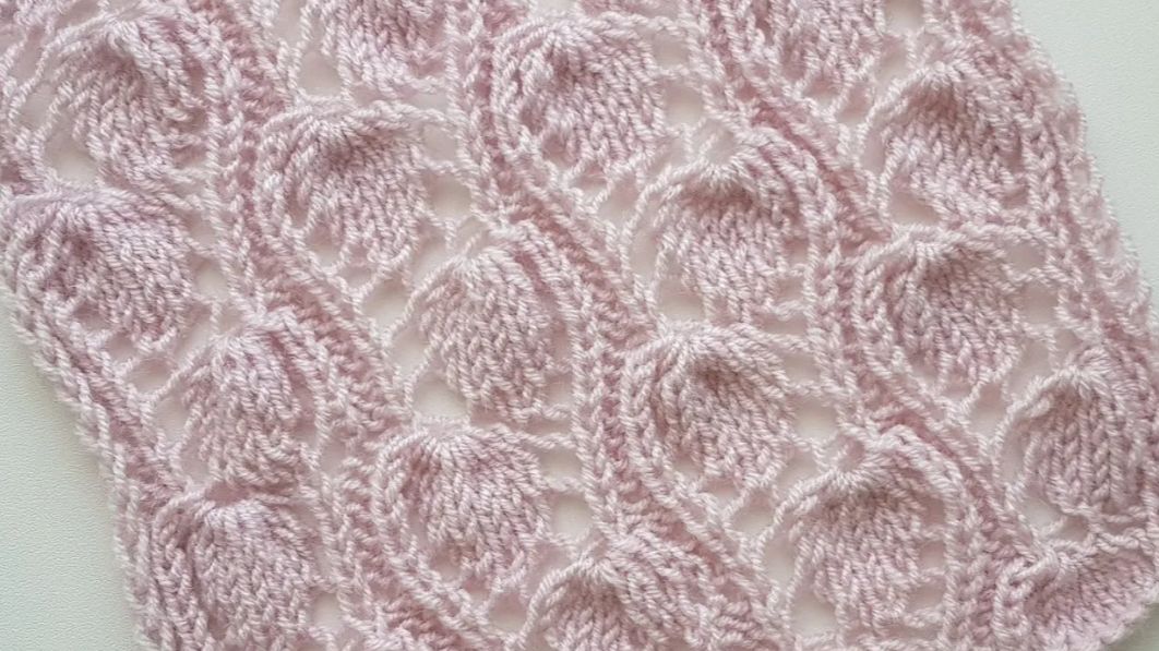 🌿 Ажурные Листья на Веточке:Нежный Узор Спицами для Весеннего Настроения |Подробный Мастер-Класс 🌿 🌿 Ажурные Листья на Веточке:Нежный Узор Спицами для Весеннего Настроения |Подробный Мастер-Класс 🌿