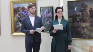 Открытие выставки Ю.В. Карапаева