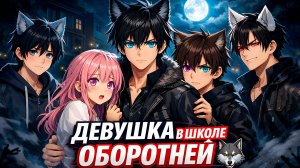 Девушка в ШКОЛЕ ОБОРОТНЕЙ в Майнкрафт!