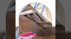 1000047370.mp4 (Собака наблюдает за устройством лестницы на 2 этаж в доме А-фрейм)