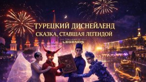 Турецкий Диснейленд The Land of Legends — место, где оживает сказка 🌙✨