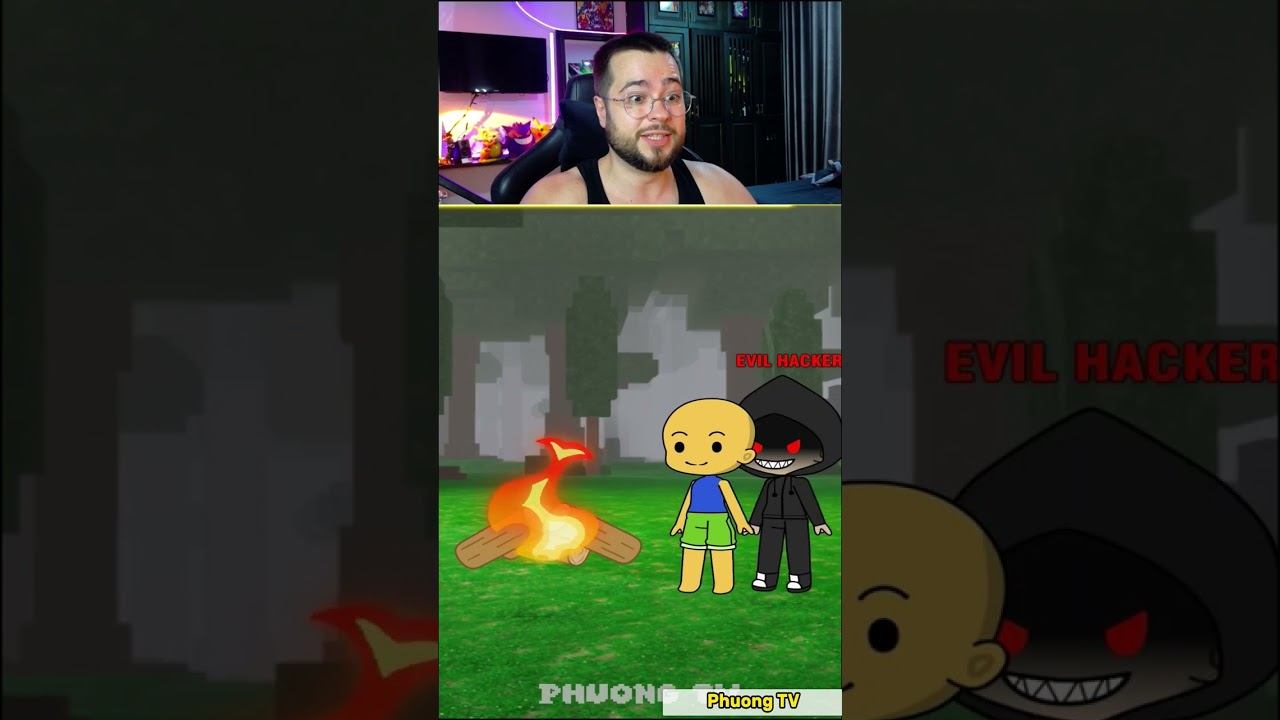 Нуб встречает злого хакера, но… #99nightintheforest #roblox смотреть онлайн