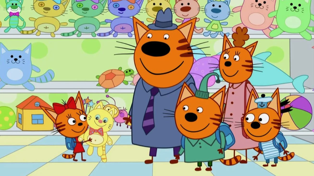 Три Кота - Мультфильм три кота смотреть онлайн бесплатно | Три кота мультики для детей смотреть онлайн