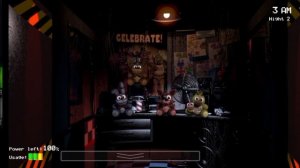 FNAF от 1 ночи до 4 ночи!