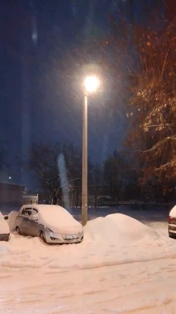 Ночь, улица, фонарь, снежок Ночь, улица, фонарь, снежок