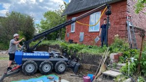 Установка для завинчивания свай Витязь-6300