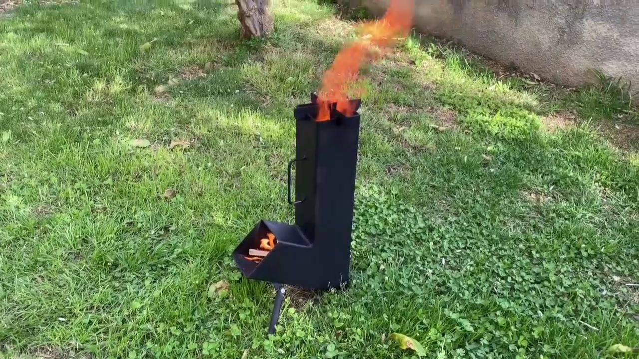 Как сделать ракетную печь смотреть онлайн