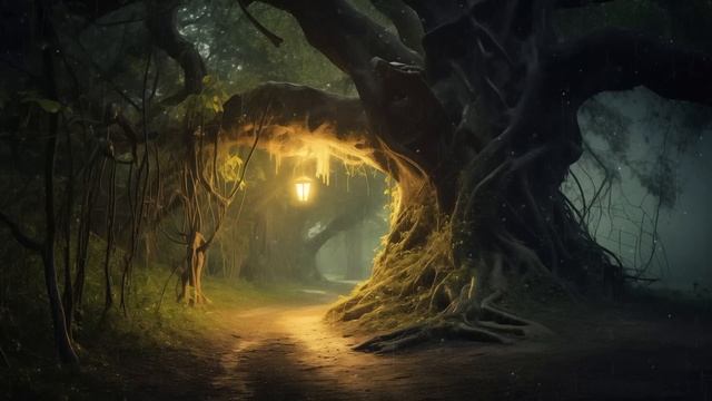 Таинственный лес.