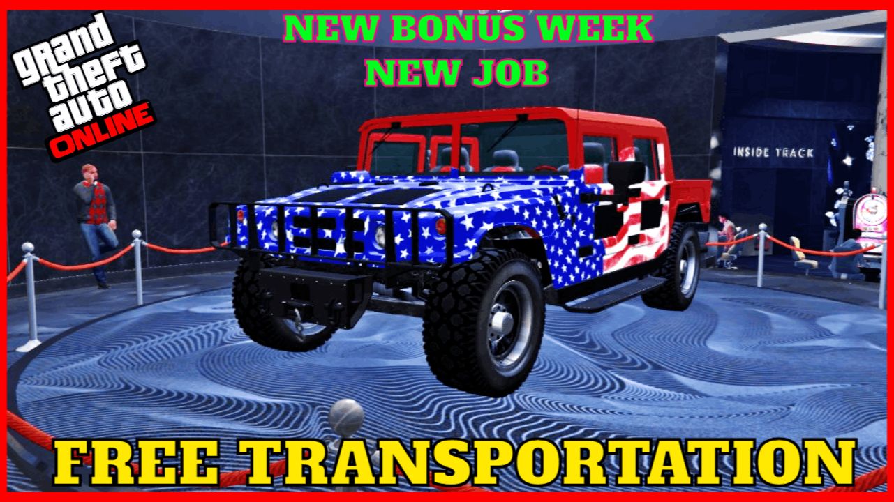 GTA V ONLINE NEW BONUS WEEK NEW JOB FREE TRANSPORTATION ГТА ОНЛАЙН #420 смотреть онлайн
