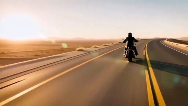 Созерцание | Байкер в пустыне (Зацикленная дорога 5 мин) Созерцание | Байкер в пустыне (Зацикленная дорога 5 мин)