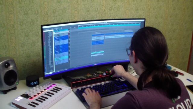 Шишига — Запись вокала на студии (cover bring me the horizon)