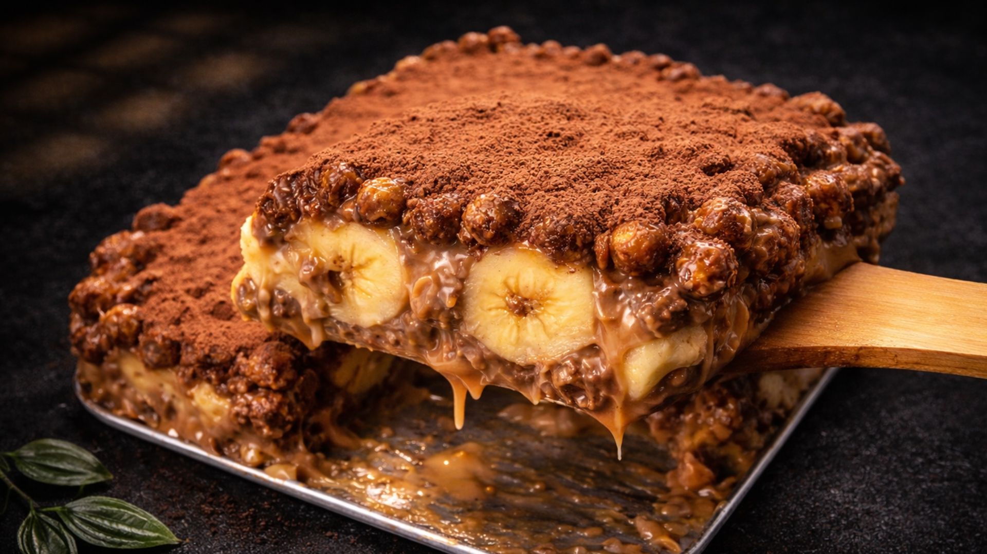 Ленивый банановый десерт из 4 ингредиентов — без духовки и заморочек смотреть онлайн