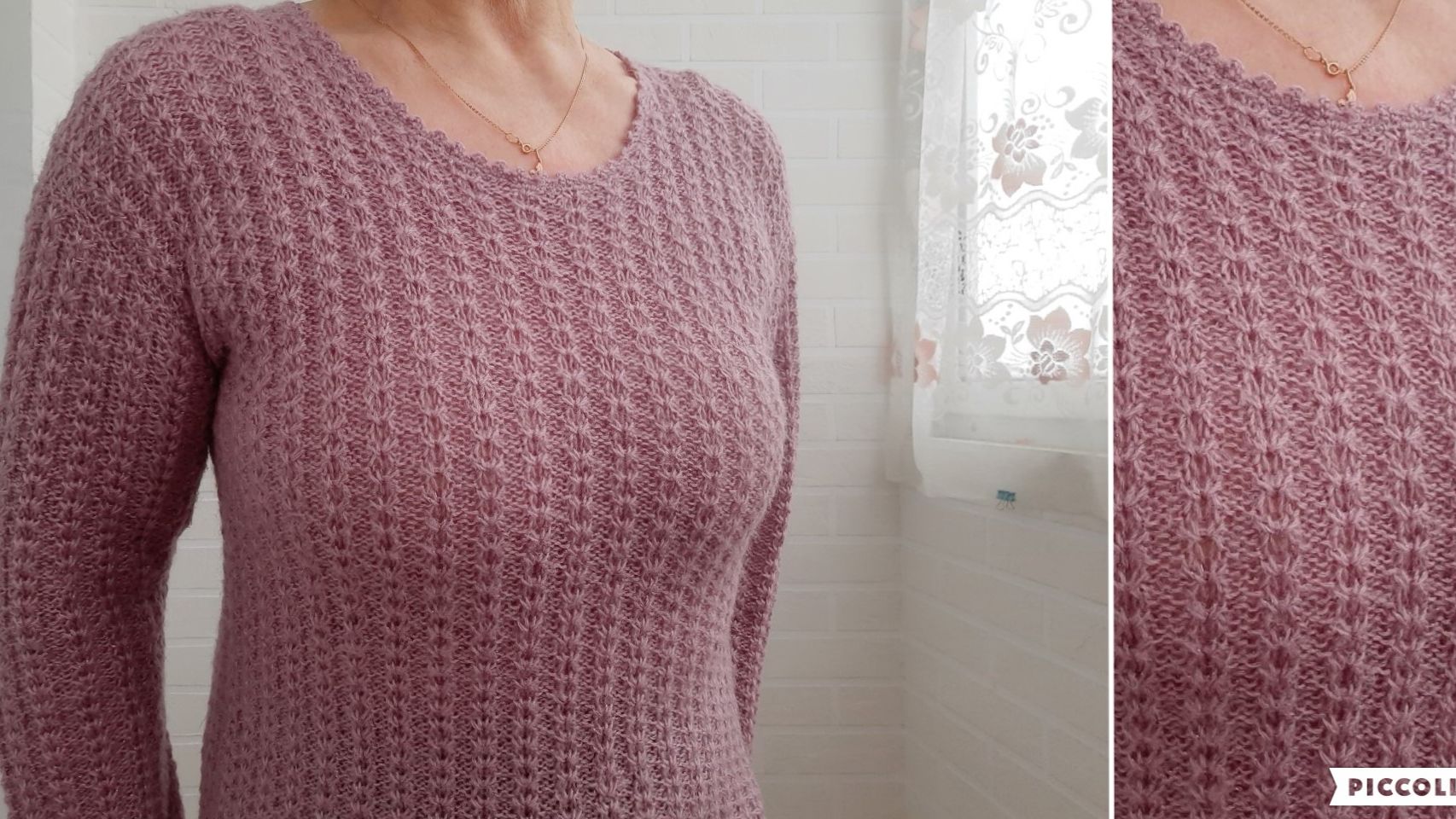 Мелкий узор для джемпера, кардигана.. смотреть онлайн