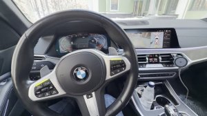 BMW X7 сдаёт назад сам 50 метров