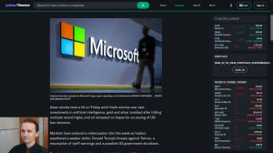 Подборка экономических новостей. Подозрительное падение стоимости акций Microsoft