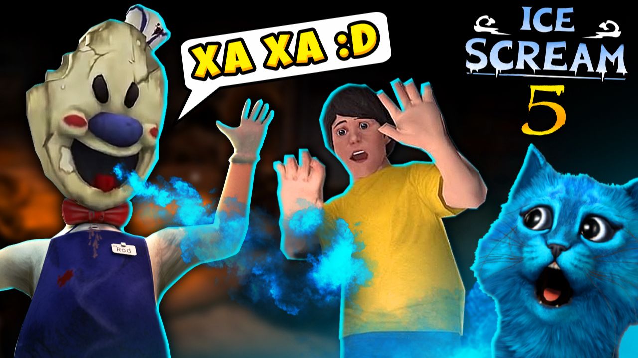🍧 МОРОЖЕНЩИК 5 СЕКРЕТНОЕ Прохождение ICE SCREAM 5 Full Gameplay and Ending КОТЁНОК ЛАЙК смотреть онлайн
