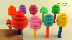 Лепим цифры из шарикового пластилина от 1 до 10 Учимся считать с печеньками для детей Компиляция