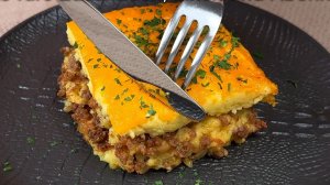 Есть КАРТОШКА и ФАРШ? ВКУСНОТА ИЗ ФАРША и картофеля. ЗАПЕКАНКА С МЯСНЫМ ФАРШЕМ.