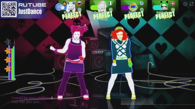 Just Dance: Girlfriend - Avril Lavigne смотреть онлайн