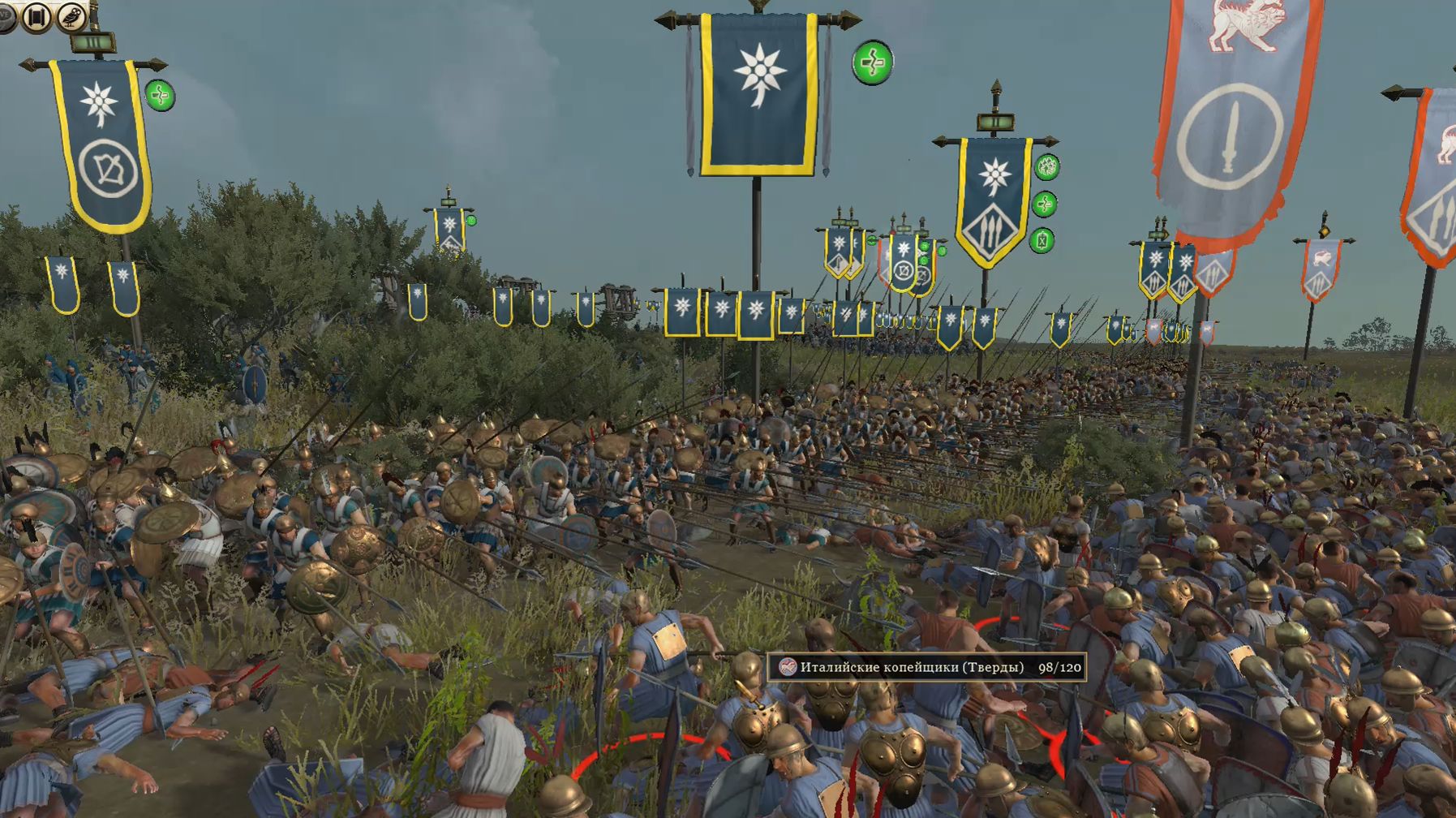 Total War Rome II Битва Вольтерра, 162 до н.э. (Этрусская Лига против Понт) смотреть онлайн