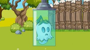 Зомби выбираются из могил! Растения не знаю что делать? Анимация