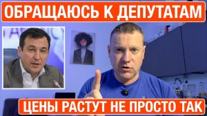 Обращение таксиста к депутатам Госдумы: цены растут не на пустом месте, не надо их регулировать!