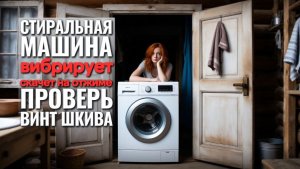 Вибрирует стиральная машина — затяни винт шкива и сэкономишь на мастере 🛠️