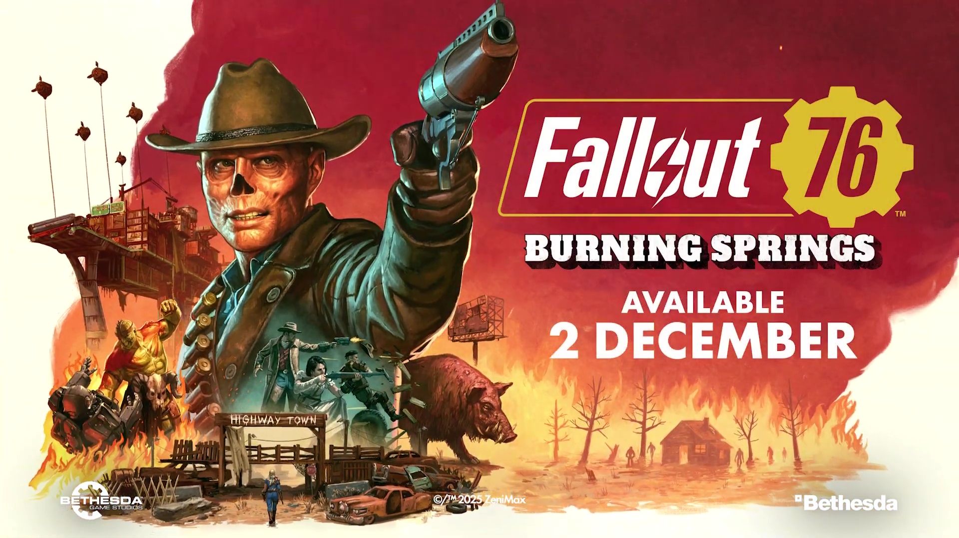 Fallout 76 - Трейлер обновления Burning Springs смотреть онлайн