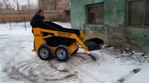 Мини думпер Челнок 300. Поворотное устойство