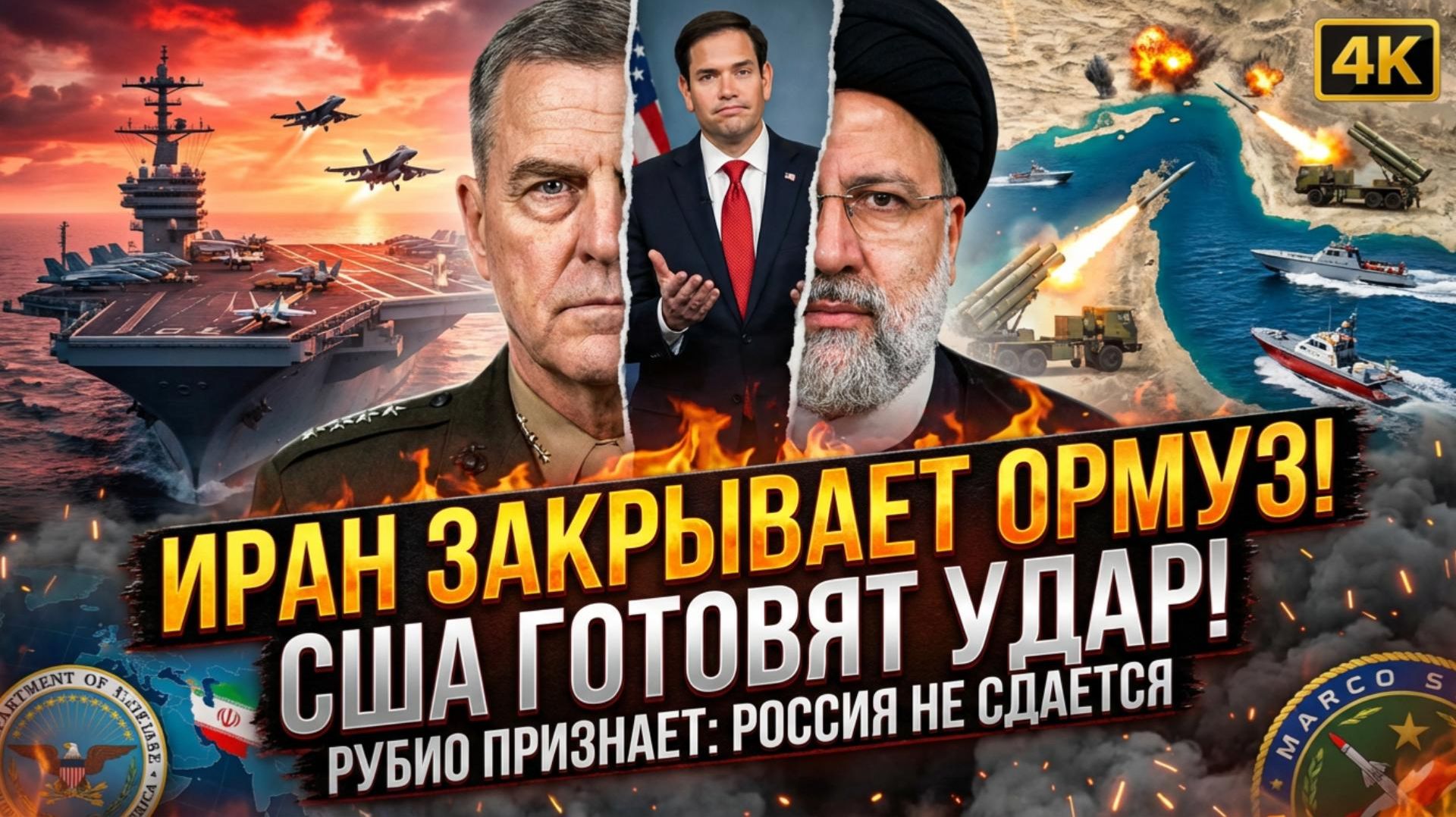 🚨Меркурис | Иран блокирует Ормузский пролив! США в шаге от удара, а Россия не сдается смотреть онлайн