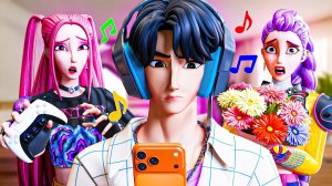 Мультики, К- Поп охотницы на демонов, Джина игнорит, мультики