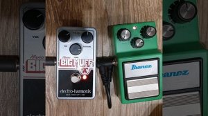 Tube Screamer в Big Muff - сравнение трех версий