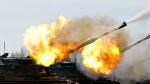 Российская артиллерия уничтожила блиндаж боевиков ВСУ. Лучшее видео из зоны СВО